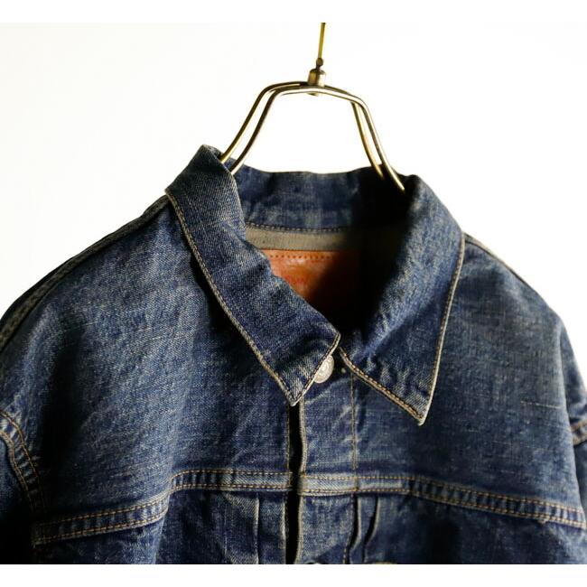 orslow オアスロウ TYPE1 PLEATED FRONT BLOUSE 2YEAR WASH デニムジャケット 03-6011-84の画像