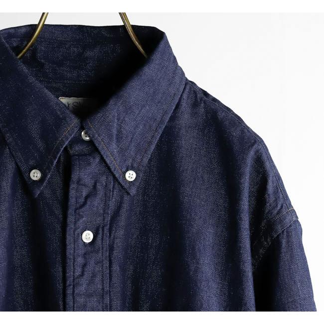 orslow オアスロウ 01-8112-81 STANDARD BUTTON DOWN SHIRT ONE WASH スタンダードボタンダウンシャツ ワンウォッシュ |  | 09