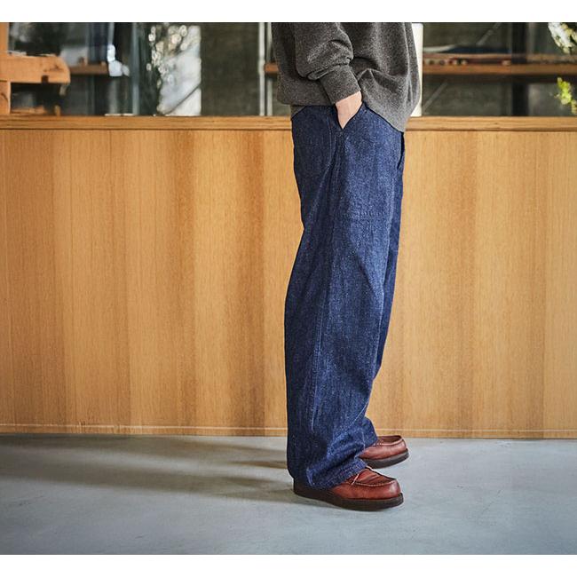 orslow オアスロウ 01-V5130-81 WIDE FIT US NAVY DENIM UTILITY PANTS ONE WASH ワイドフィット US NAVY デニム ユーティリティーパンツ ワンウォッシュ |  | 01