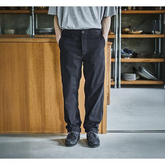 orslow オアスロウ 03-5000-61 FRENCH WORK PANTS BLACK フレンチワークパンツ ブラック | 