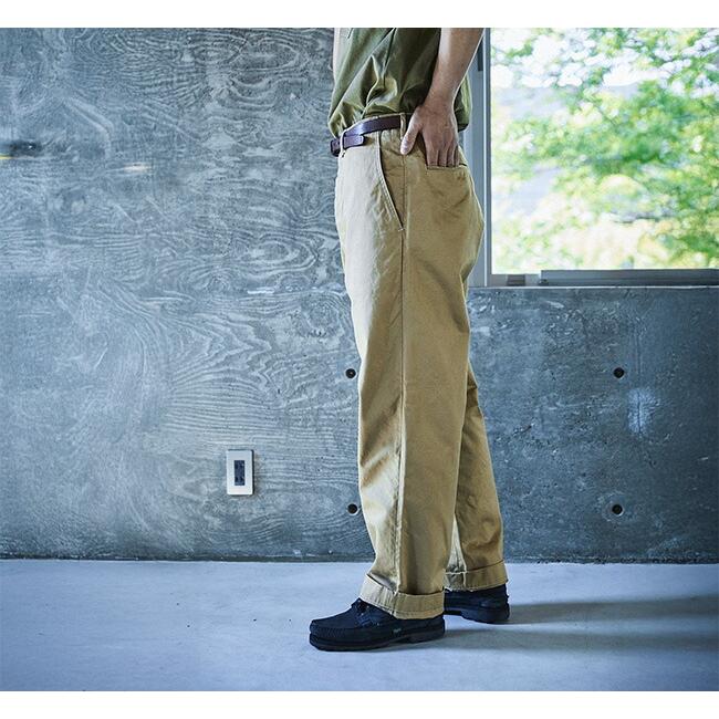 orslow オアスロウ 03-V5361-41 ヴィンテージ アーミー トラウザー ダークカーキ VINTAGE FIT ARMY TROUSERS DARK KHAKI |  | 01