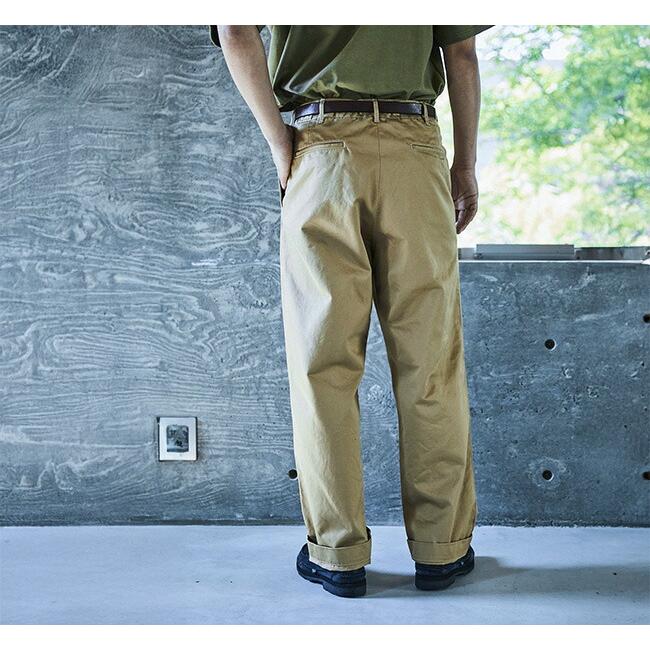 orslow オアスロウ 03-V5361-41 ヴィンテージ アーミー トラウザー ダークカーキ VINTAGE FIT ARMY TROUSERS DARK KHAKI |  | 02