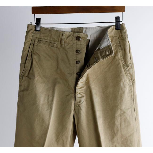orslow オアスロウ 03-V5361-41 ヴィンテージ アーミー トラウザー ダークカーキ VINTAGE FIT ARMY TROUSERS DARK KHAKI |  | 05