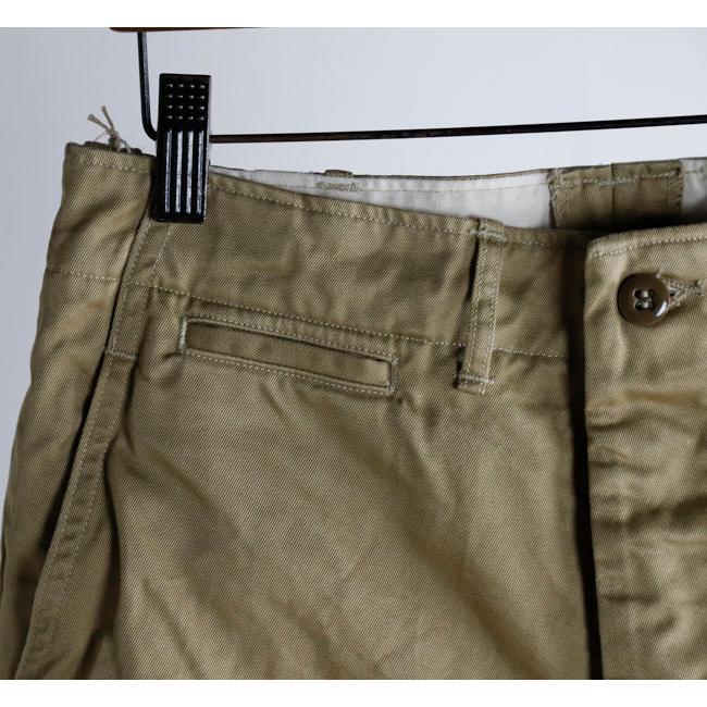 orslow オアスロウ 03-V5361-41 ヴィンテージ アーミー トラウザー ダークカーキ VINTAGE FIT ARMY TROUSERS DARK KHAKI |  | 06