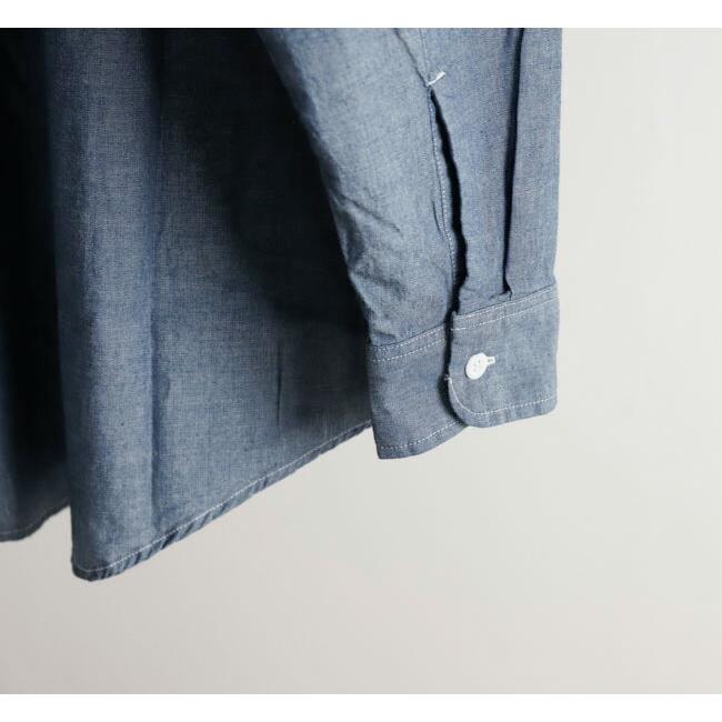orslow オアスロウ 01-8064-84 シャンブレーワークシャツ CHAMBRAY WORK SHIRT |  | 10