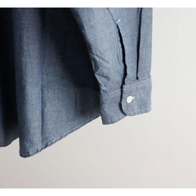 orslow オアスロウ 01-8064-84 シャンブレーワークシャツ CHAMBRAY WORK SHIRT |  | 10