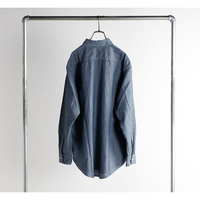 orslow オアスロウ 01-8064-84 シャンブレーワークシャツ CHAMBRAY WORK SHIRT |  | 11
