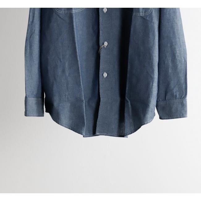 orslow オアスロウ 01-8064-84 シャンブレーワークシャツ CHAMBRAY WORK SHIRT |  | 06