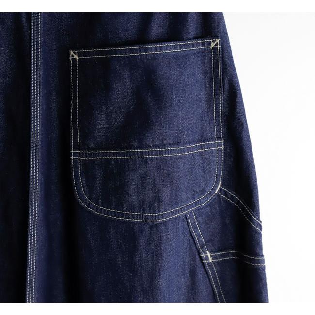 orslow オアスロウ 00-4127-81 デニムペインターロングスカート ワンウォッシュ DENIM PAINTER LONG SKIRT ONE WASH |  | 10