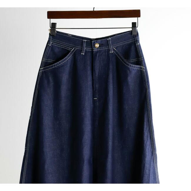orslow オアスロウ 00-4127-81 デニムペインターロングスカート ワンウォッシュ DENIM PAINTER LONG SKIRT ONE WASH |  | 05
