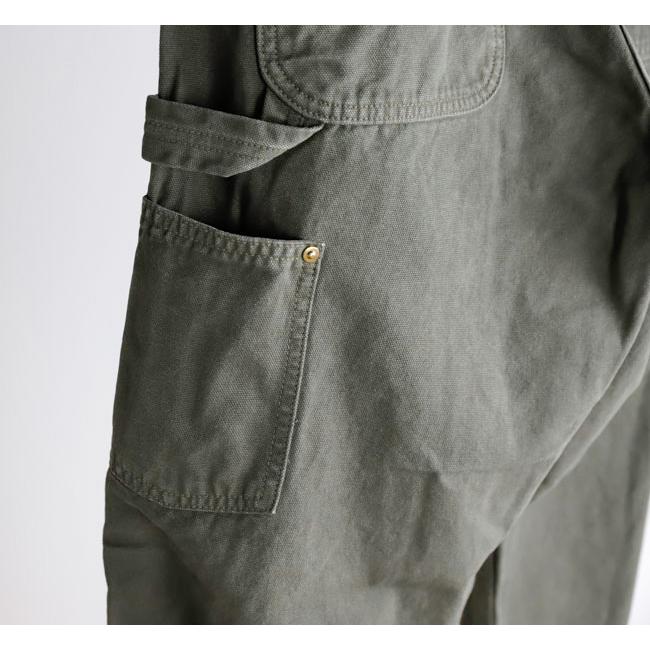 orslow オアスロウ 01-5328-76S ダッドフィット オックスフォードペインターパンツ アーミーグリーン DAD'S FIT OXFORD PAINTER PANTS ARMY GREEN |  | 14