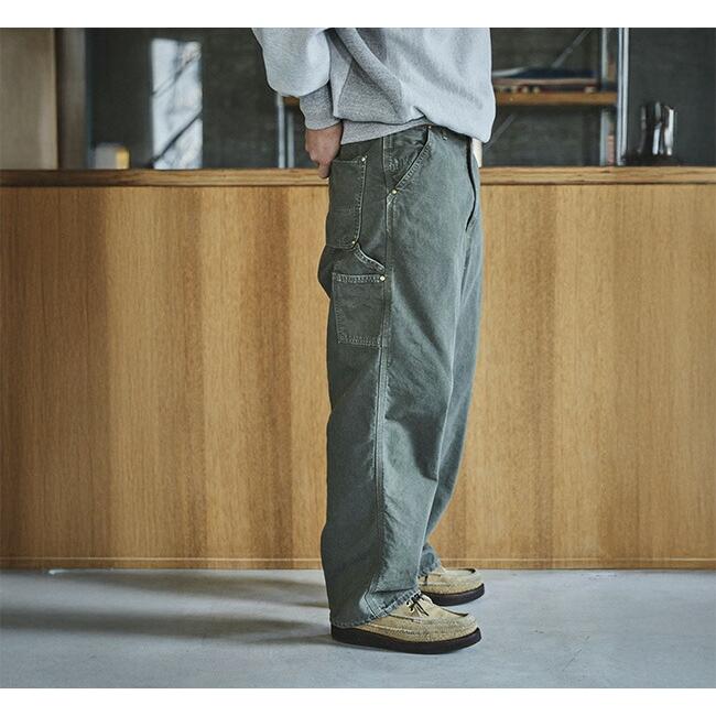 orslow オアスロウ 01-5328-76S ダッドフィット オックスフォードペインターパンツ アーミーグリーン DAD'S FIT OXFORD PAINTER PANTS ARMY GREEN |  | 01
