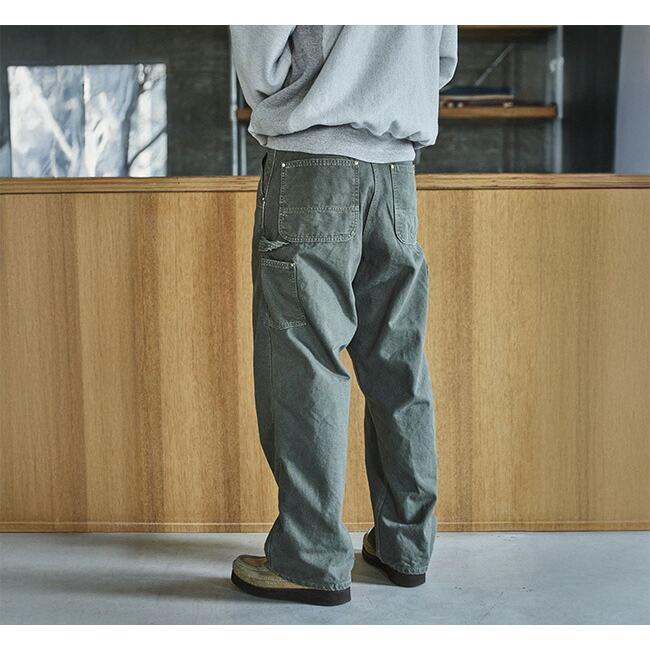 orslow オアスロウ 01-5328-76S ダッドフィット オックスフォードペインターパンツ アーミーグリーン DAD'S FIT OXFORD PAINTER PANTS ARMY GREEN |  | 02