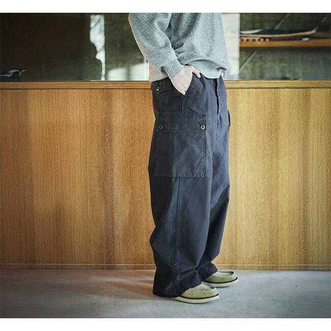 orslow オアスロウ 01-5263-02 ワイドフィット カーゴパンツ ネイビー WIDE FIT CARGO PANTS NAVY |  | 01