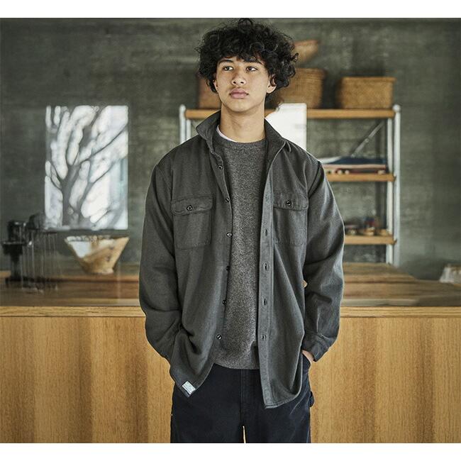 orslow オアスロウ 01-V8072-52 リラックスフィット フランネルシャツ