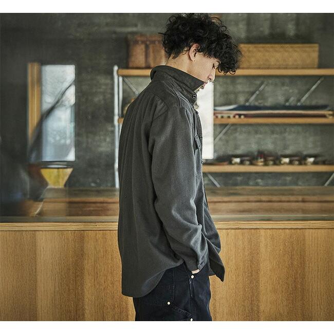 orslow オアスロウ 01-V8072-52 リラックスフィット フランネルシャツ コーヒーブラウン RELAX FIT FLANNEL SHIRT COFFEEBROWN |  | 01