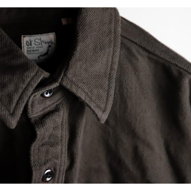 orslow オアスロウ 01-V8072-52 リラックスフィット フランネルシャツ コーヒーブラウン RELAX FIT FLANNEL SHIRT COFFEEBROWN |  | 07