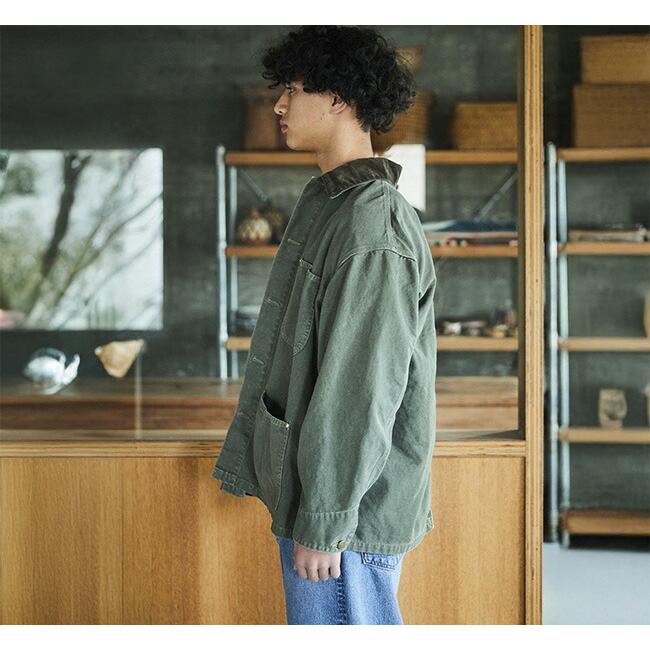 orslow オアスロウ 01-6034-76S RELAX FIT OXFORD COVERALL ARMY GREEN