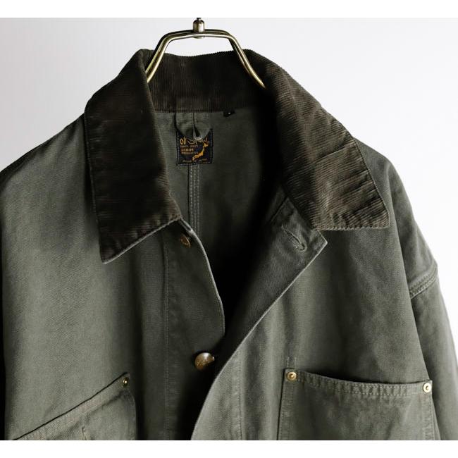 orslow オアスロウ 01-6034-76S RELAX FIT OXFORD COVERALL ARMY GREEN カバーオール |  | 05