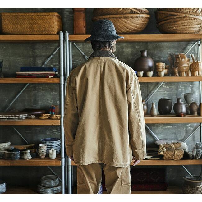 orslow オアスロウ 01-6034-53S RELAX FIT OXFORD COVERALL BROWN カバーオール |  | 02