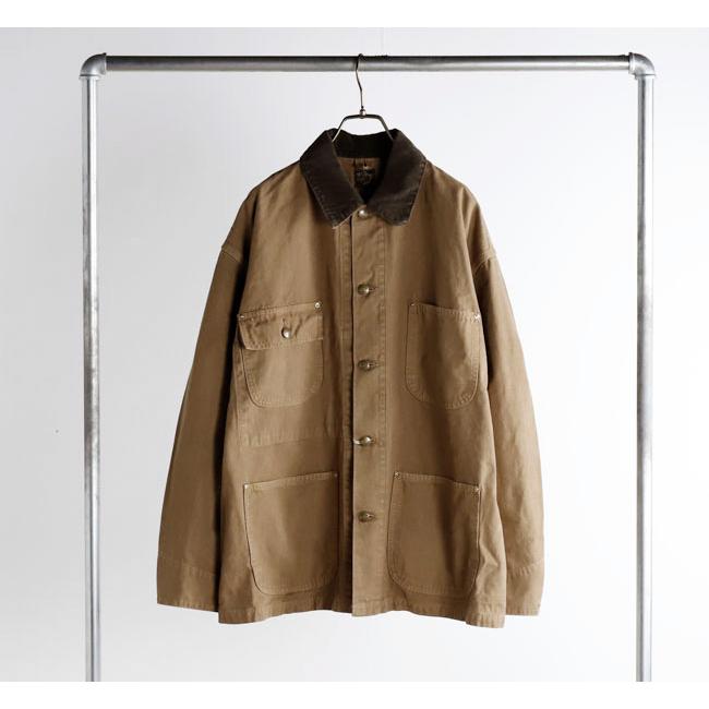 orslow オアスロウ 01-6034-53S RELAX FIT OXFORD COVERALL BROWN カバーオール |  | 03