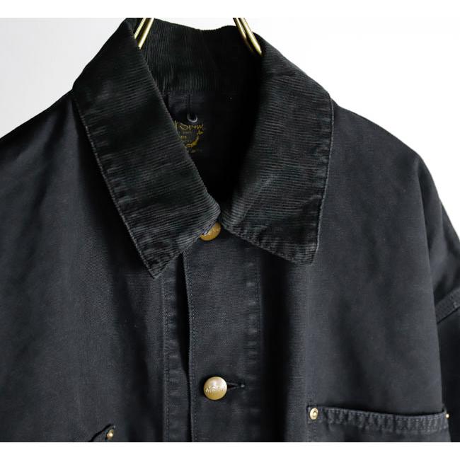 orslow オアスロウ 01-6034-61S RELAX FIT OXFORD COVERALL BLACK