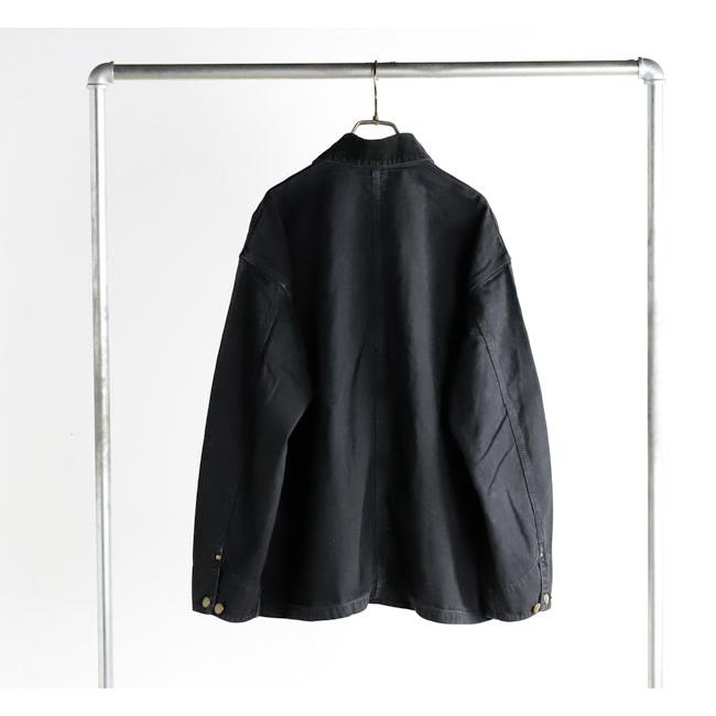 orslow オアスロウ 01-6034-61S RELAX FIT OXFORD COVERALL BLACK