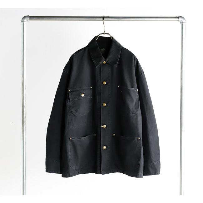 orslow オアスロウ 01-6034-61S RELAX FIT OXFORD COVERALL BLACK カバーオール |  | 03