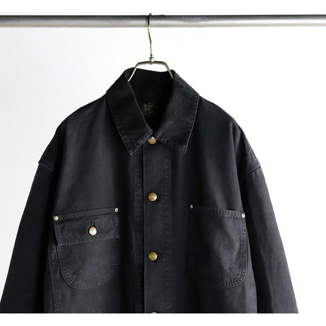 orslow オアスロウ 01-6034-61S RELAX FIT OXFORD COVERALL BLACK