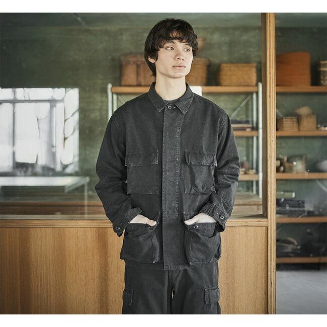 orslow オアスロウ 01-6110-61S STONE BLACK B.D.U JACKET ジャケット ミリタリージャケット | 