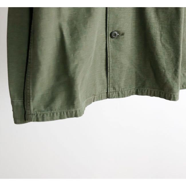 orslow オアスロウ 03-8045-216 USアーミーファティーグシャツ US ARMY FATIGUE SHIRT GREEN USED |  | 09