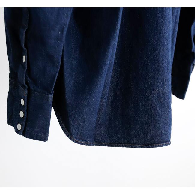 orslow オアスロウ 01-8124-81 デニムウエスタンシャツ DENIM WESTERN SHIRT |  | 10
