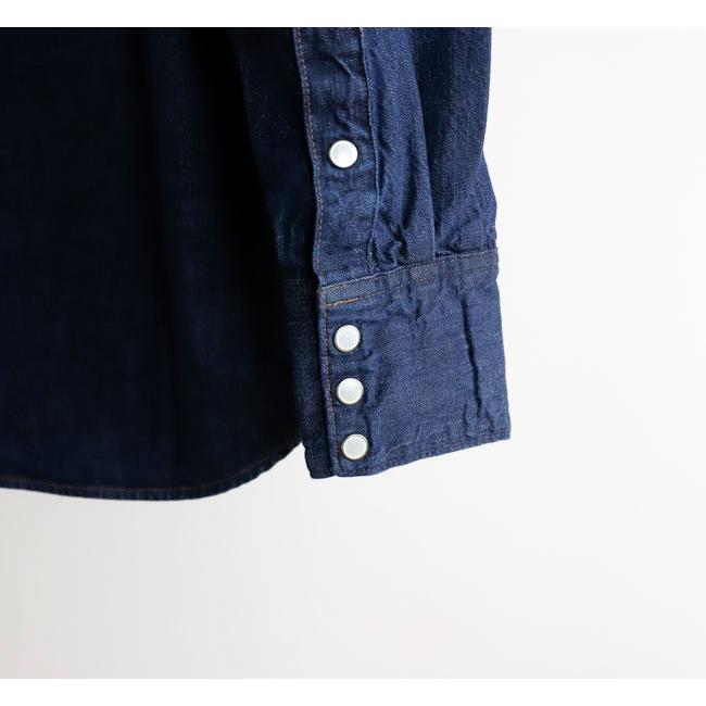 orslow オアスロウ 01-8124-81 デニムウエスタンシャツ DENIM WESTERN SHIRT |  | 11