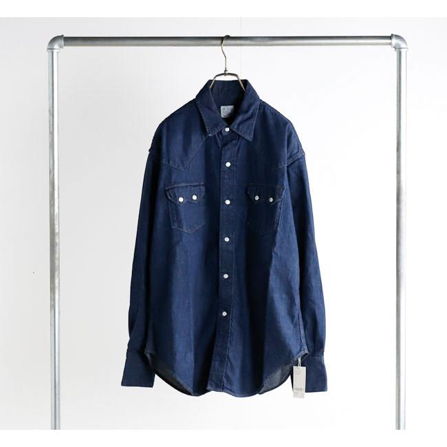 orslow オアスロウ 01-8124-81 デニムウエスタンシャツ DENIM WESTERN SHIRT |  | 04