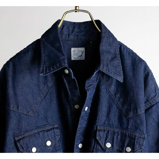 orslow オアスロウ 01-8124-81 デニムウエスタンシャツ DENIM WESTERN SHIRT |  | 06