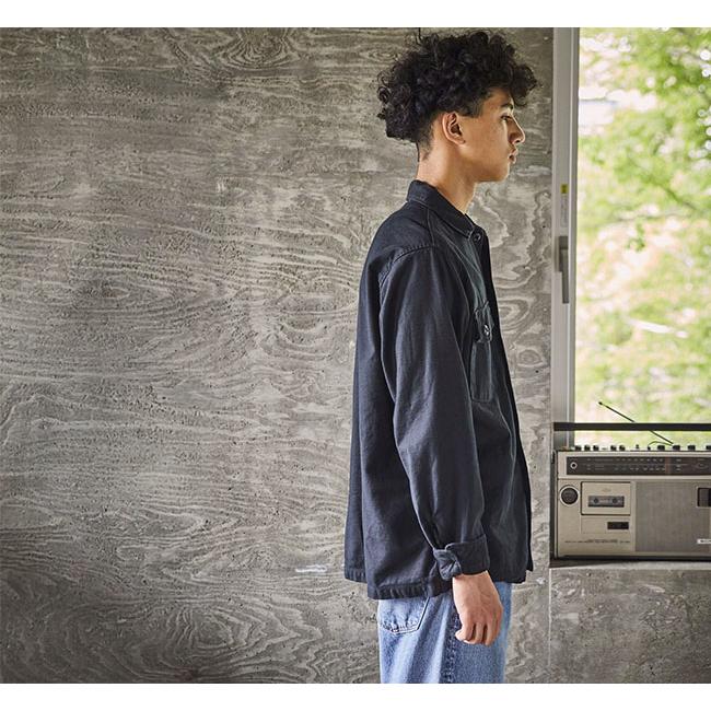 orslow オアスロウ 03-8045-J61 U.S ARMY FATIGUE SHIRT BLACK ファティーグシャツジャケット ブラック |  | 01