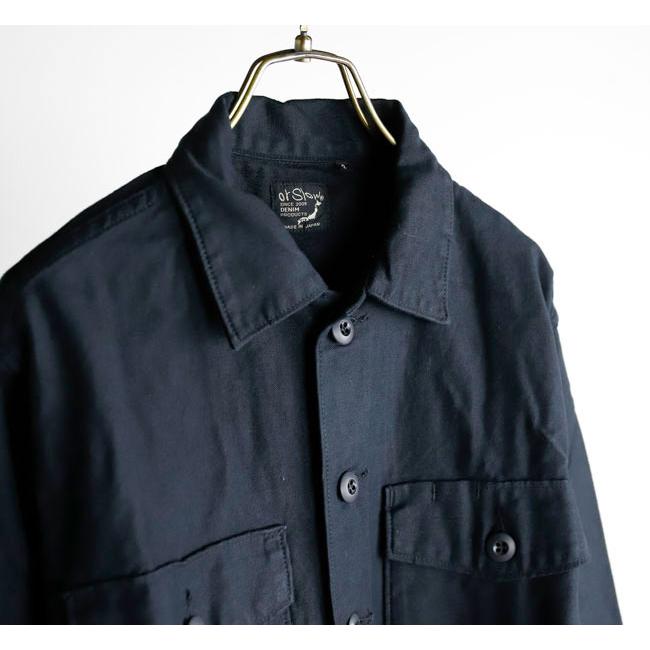 orslow オアスロウ 03-8045-J61 U.S ARMY FATIGUE SHIRT BLACK ファティーグシャツジャケット ブラック |  | 05