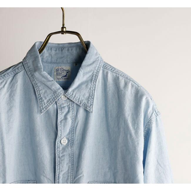 orslow オアスロウ 01-8270-99 RELAX FIT CHAMBRAY WORK SHIRT