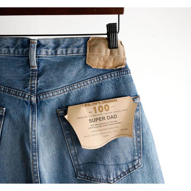 orslow オアスロウ 01-1100W-95 スーパーダッド デニムパンツ ユーズド SUPER DAD'S DENIM PANTS DENIM USED |  | 12
