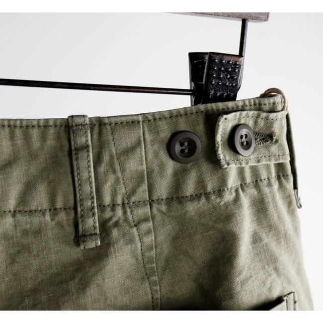 orslow オアスロウ 01-5103-M16 ヘリンボーン サマー ファティーグパンツ HERRINGBONE SUMMER FATIGUE PANTS GREEN |  | 11