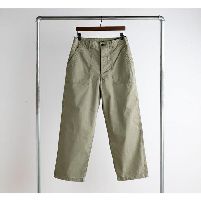 orslow オアスロウ 01-5103-M16 ヘリンボーン サマー ファティーグパンツ HERRINGBONE SUMMER FATIGUE PANTS GREEN |  | 03