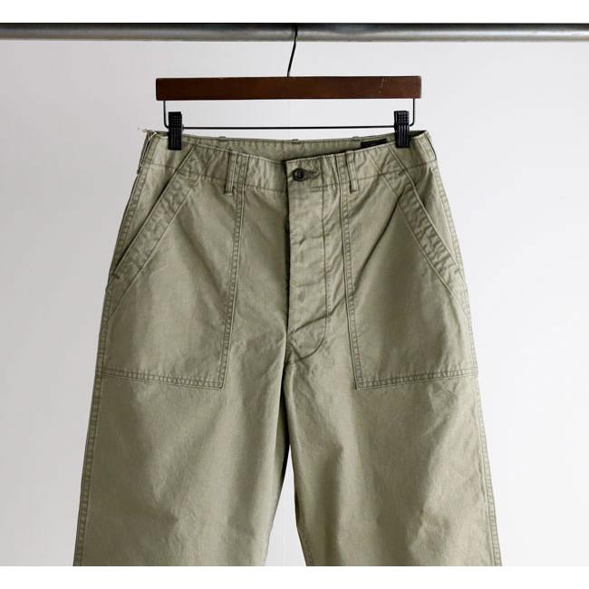 orslow オアスロウ 01-5103-M16 ヘリンボーン サマー ファティーグパンツ HERRINGBONE SUMMER FATIGUE PANTS GREEN |  | 04
