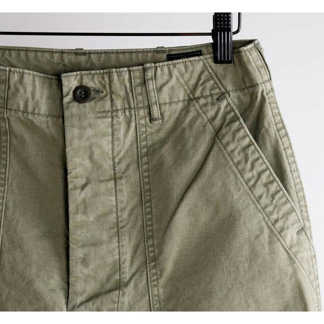 orslow オアスロウ 01-5103-M16 ヘリンボーン サマー ファティーグパンツ HERRINGBONE SUMMER FATIGUE PANTS GREEN |  | 06