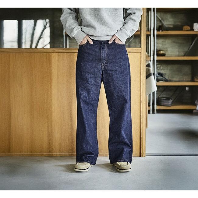 orslow オアスロウ 01-2021W-81 WIDE FLARE DENIM ONE WASH ワイドフレアーデニムジーンズ ワンウォッシュ | 