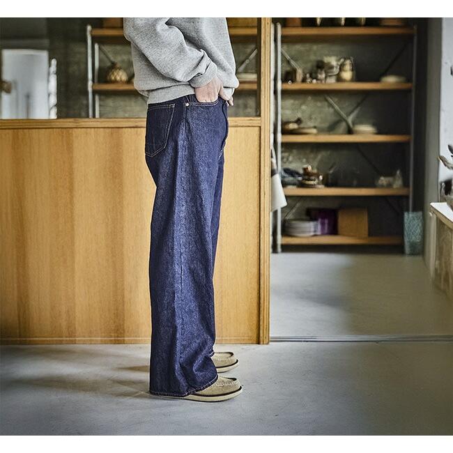 orslow オアスロウ 01-2021W-81 WIDE FLARE DENIM ONE WASH ワイドフレアーデニムジーンズ ワンウォッシュ |  | 01