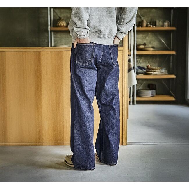 orslow オアスロウ 01-2021W-81 WIDE FLARE DENIM ONE WASH ワイドフレアーデニムジーンズ ワンウォッシュ |  | 02