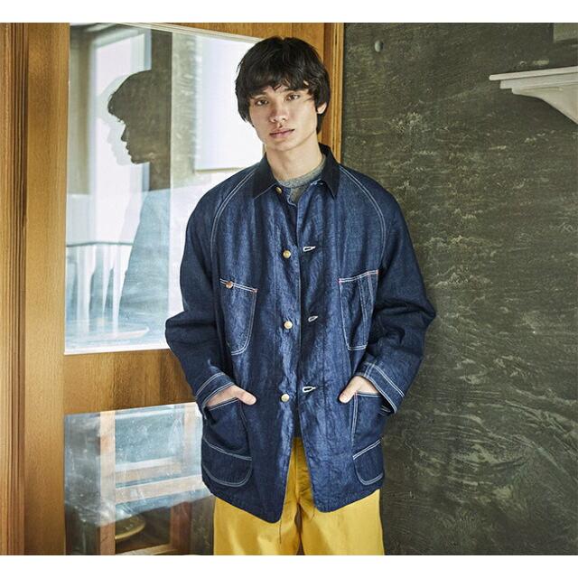 orslow オアスロウ 01-6144-81 ウール ライナー リラックスフィット デニム カバーオール ワンウォッシュ WOOL LINER RELAX FIT DENIM COVERALL ONE WASH | 