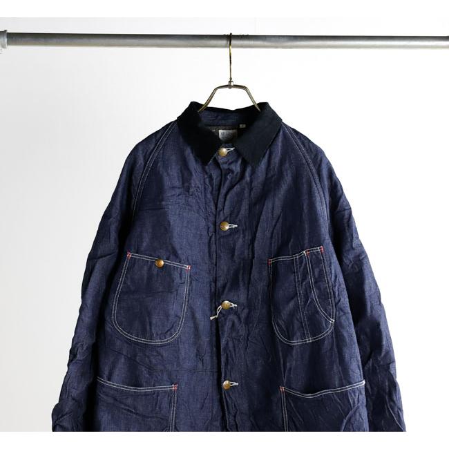 orslow オアスロウ 01-6144-81 ウール ライナー リラックスフィット デニム カバーオール ワンウォッシュ WOOL LINER RELAX FIT DENIM COVERALL ONE WASH |  | 07