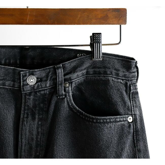 orslow オアスロウ 101 DAD'S FIT PANTS BLACK DENIM STONE ダッド