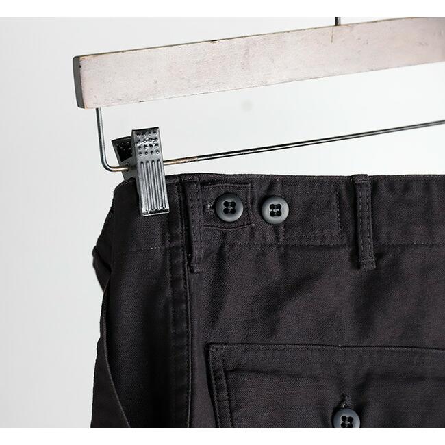 orslow オアスロウ US ARMY FATIGUE PANTS USアーミーファティーグパンツ 01-5002-61 BLACK |  | 10